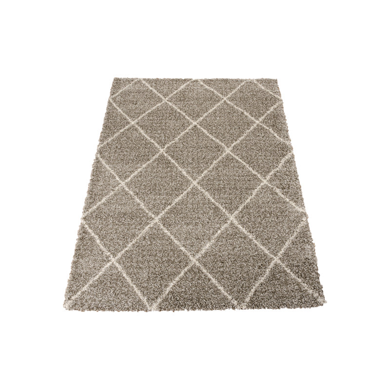 Tapis gris Finkle, Rectangle 5 pi x 7 pi