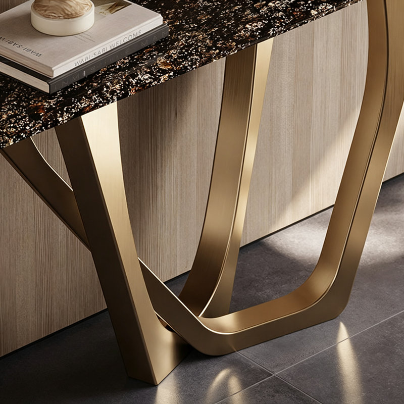 Console Italian Luxury, H 33,5 po x l 63 po x P 15,7 po