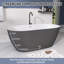 Baignoire autoportante en acrylique de trempage de 59 po x 29,5 po