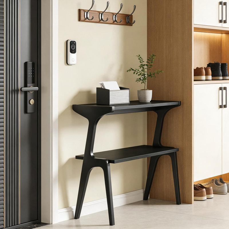 Wooden Bedside,Sofa Table,2-Tier Side Table