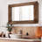 Fontanez Farmhouse Wood Bathroom Wall Mirror-2091036589
