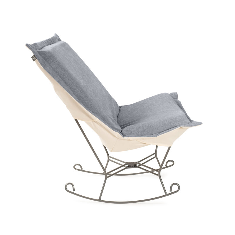 Chaise berçante et cadre Komodo Breeze Puff, Brise