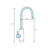 90 Degree Single Handle Kitchen Faucet-28193259