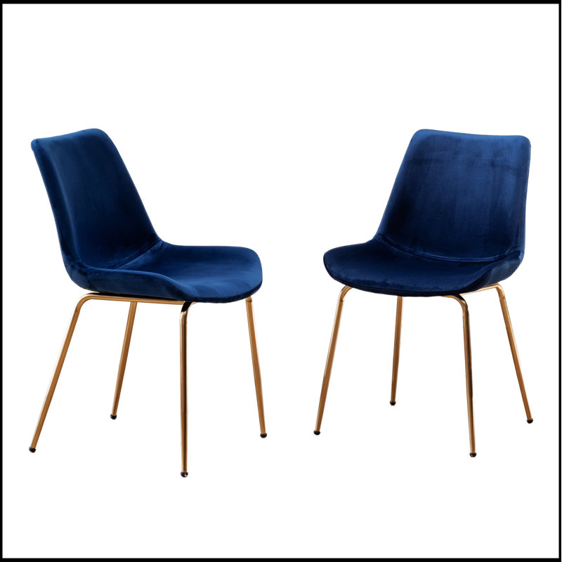 Ensemble de chaises de salle à manger Aufurr, Bleu