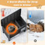 Maison pour chat avec plancher surélevé, abri pour chat extérieur