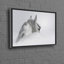Superbe art sur toile 3D en coton blanc avec un thème romantique, idéal pour un décor moderne ou comme cadeau de mariage unique
