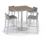 Travira and Argento 5 Piece Bar Set