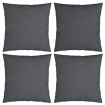 Broyhill - Black Textured Stripe Square Throw Pillow