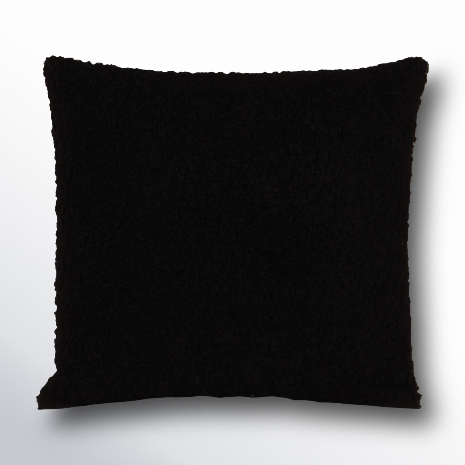 Tiffany Honey 20" x 20" Throw Pillow, Feather, Black, 
Square 17"