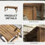 Banc en bois Rustic