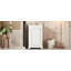 Meuble-lavabo de 20 pouces avec lavabo en céramique, ensemble de meuble-lavabo simple autoportant avec porte à fermeture douce, tablette réglable-550765335