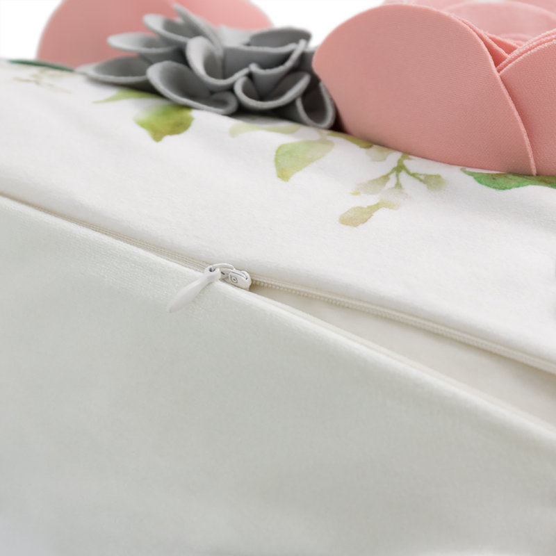  Housse de coussin rectangulaire en velours