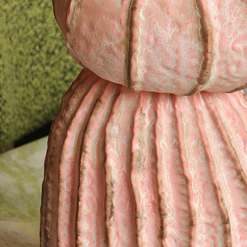 Light pink Vintage Novelty Ceramic Table Vase