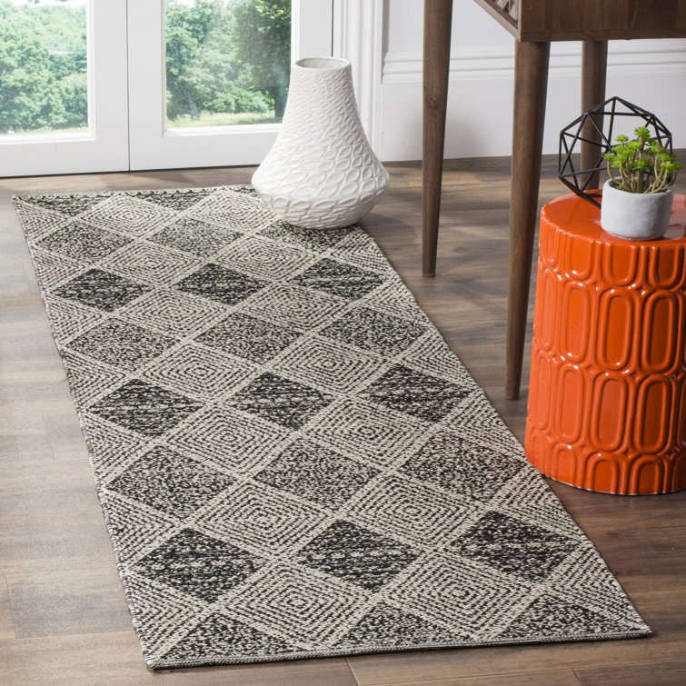 Bester Hand Woven Cotton Geometric Rug