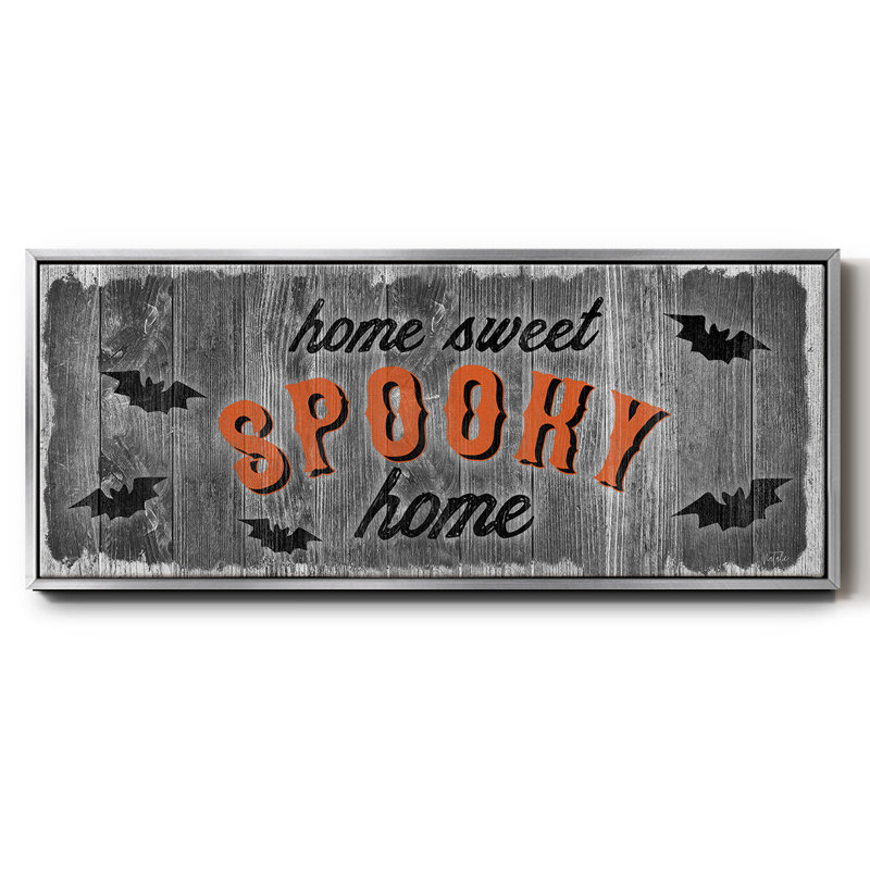 Home Sweet Spooky - toile encadrée