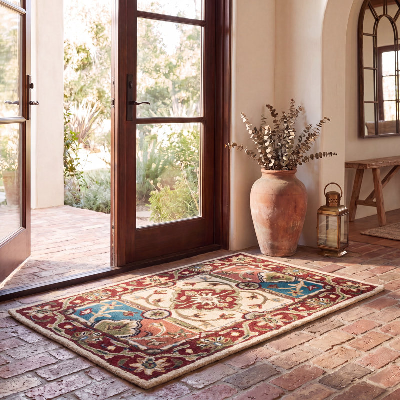 Hebron Hand Tufted Wool Oriental Rug, Rectangle 2' x 3'