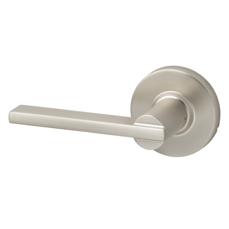 Poignée ronde Mesa, plate , Nickel satiné