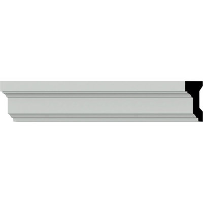Rail de chaise Monique H 2 po x P 7/8 po x L 94 1/2 po