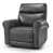 Dark Gray Faux Leather
