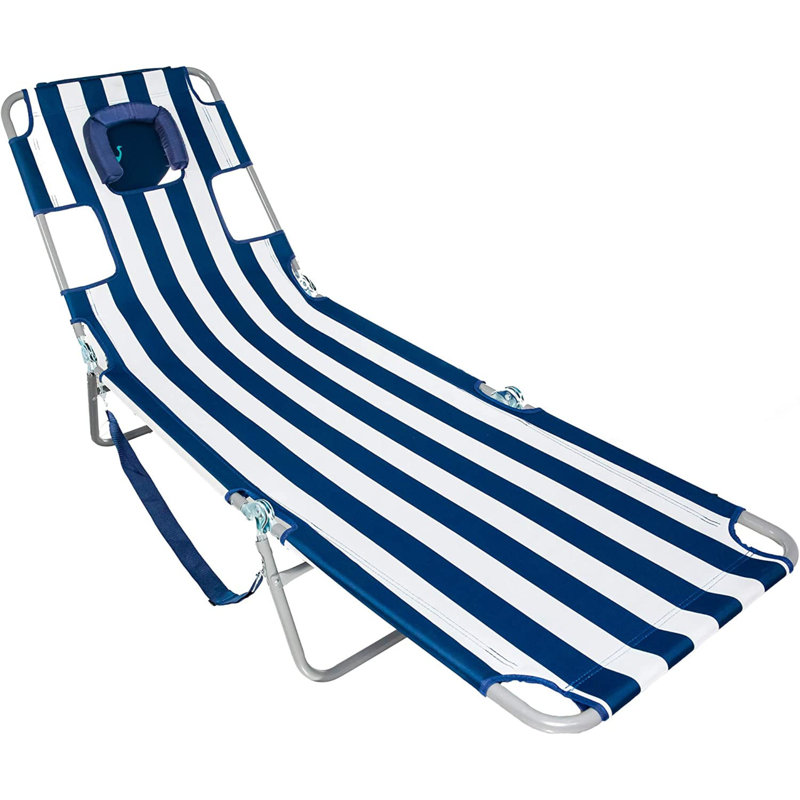 Arlandria Outdoor Metal Chaise Lounge