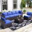 Ensemble de mobilier d'extérieur 7 pièces 7 pièces-319671991-319671987