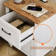 Scarlett 2 - Drawer End Table and Built-In Outlets