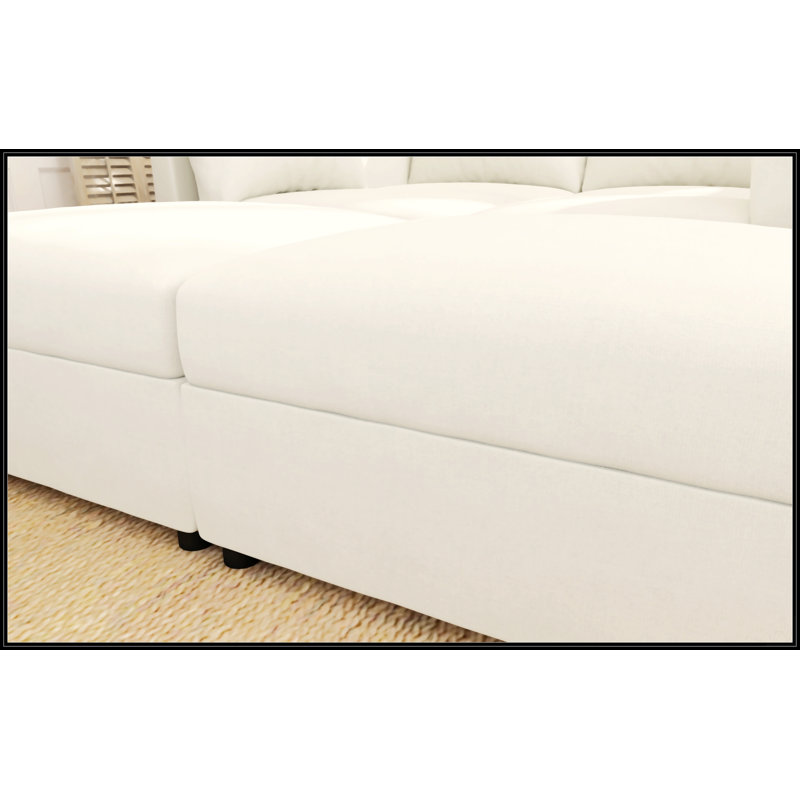 Grand canapé modulaire moderne