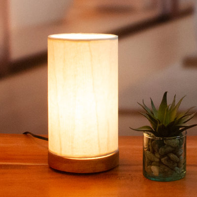 Lampe de table 9" paper glacier Nisha