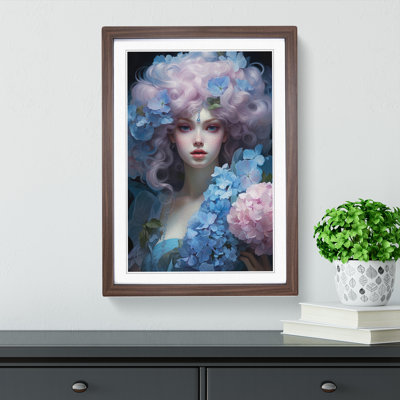 Hydrangea Rococo - Framed Print
