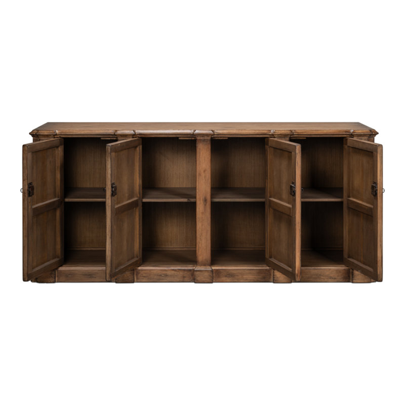 Chenery Pine Solid Wood Sideboard, Brown