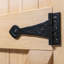 Hammer & Tongs - Traditional T-Hinge - W245mm - Black