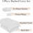 Inc. Twin Daybed Comforter Set, 6-Piece Twin Boho Bedding Set With Daybed Cover, 3 Pillow Shams, Bed Skirt, Throw Pillow - Twin Day Bed Quilt Set, Pure Melody Black