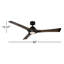 72" Woody 3 - Blade Outdoor Smart Propeller Ceiling Fan with Light Kit Included-100708469-100708472-48482666