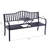 Dore Metal Outdoor Bench