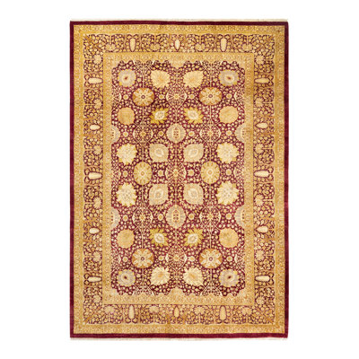 Classic One-of-a-Kind 6' 1" X 8' 10" Hand Knotted Area Rug