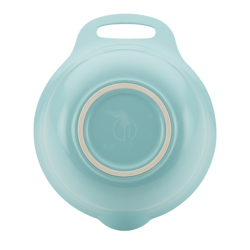 Rachael Ray Tools and Gadgets Nesting Mixing Bowl Set, 2-Piece, Teal