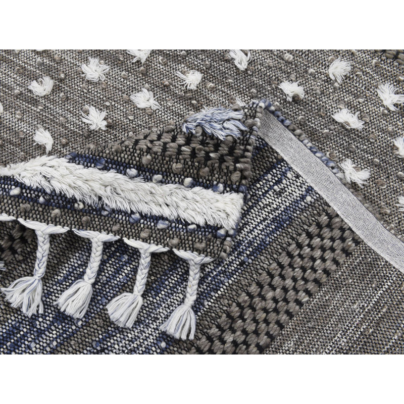 Crowden Geometric Hand Woven Area Rug, Rectangle 160 x 230cm