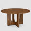 120 x 120 cm dining table  Round Oak-1805471607