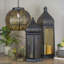 Lanterne sur pied 30,5 "style bougie style marocain-23853456