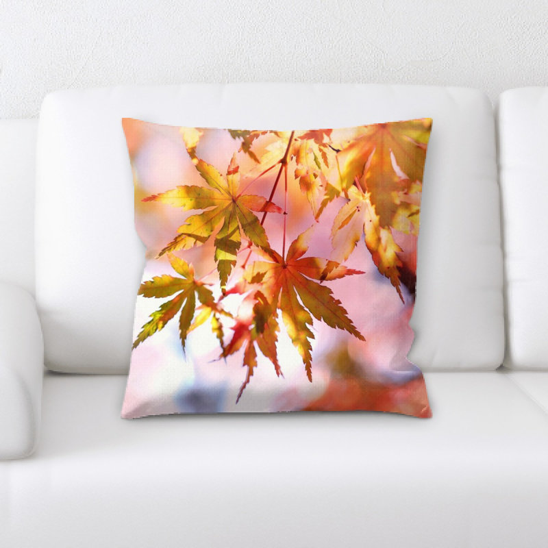 Microsuede Throw Pillow