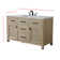 Marquist 54" Single Bathroom Vanity With Stone Top