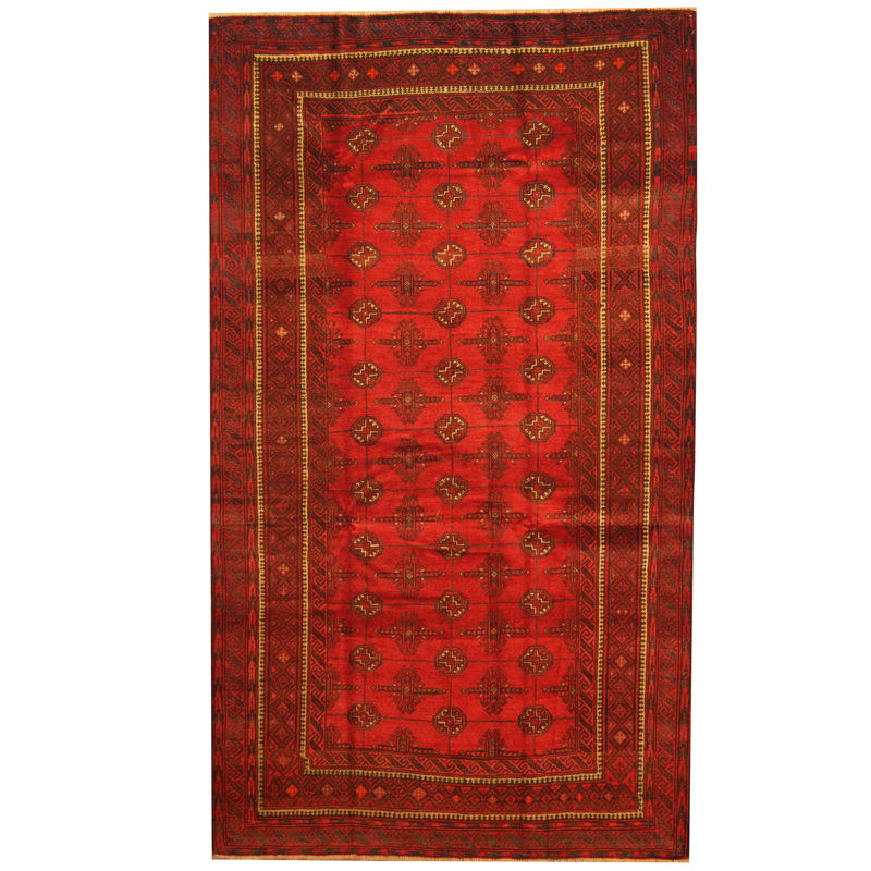Tapis rouge / ivoire Hartstein