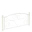 Lit double en métal avec finition blanche, style et fabrication modernes, structure solide pour la durabilité, stabilité silencieuse, assemblage facile, aucun sommier tapissier, convient aux matelas de 8 pouces et plus, capacité de poids de 600 lb au toucher