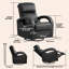 Fauteuil inclinable électrique en cuir fleur à 270 degrés (ensemble de 2)-1558152624