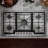 36 In. 5 Burners Recessed Gas On Glass Cooktop In Stainless Steel With Lp Convertible - Csa Certified - Kitchen Stove