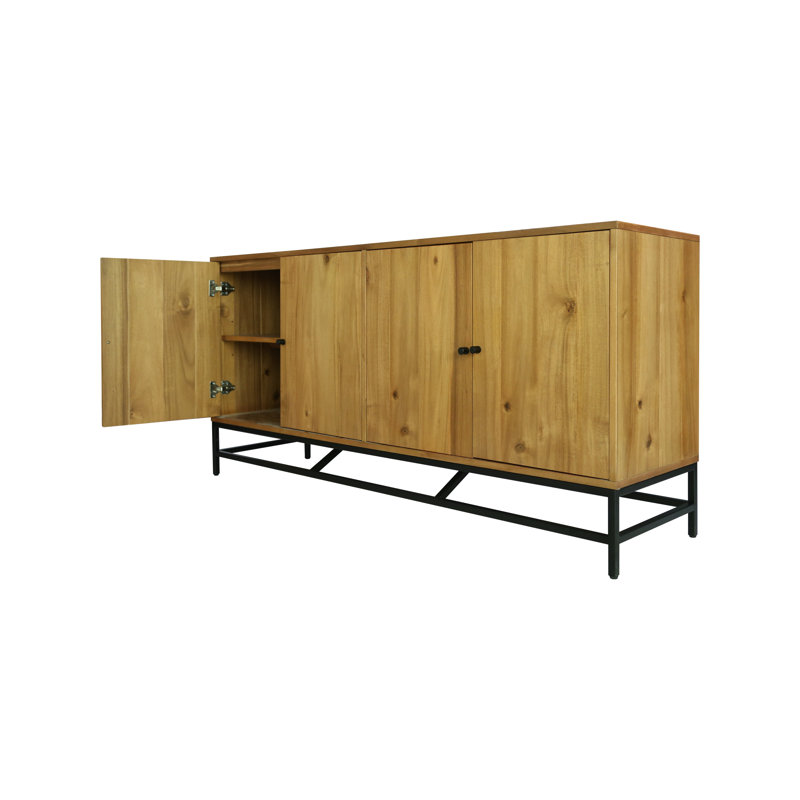 Sumena 18'' Solid Wood Sideboard