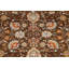 Tapis oriental 100% floral à teinture végétale Ziegler noué à la main 8 x 10