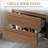 Modern 36" Bathroom Vanities, Sintered Stone Tabletop, 2 Drawers, Pre-Assembled-896772072
