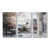 Toile avec cadre flottant blanc