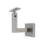Glass Mount Handrail Bracket with Square Rose and Flat Plate-70705489